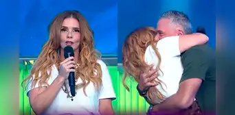 Johanna San Miguel lloró de emoción al regresar a 'Esto es guerra' y reencontrarse con Mathías Brivio: “Eres mi dupla perfecta” Johanna San Miguel lloró de emoción al regresar a 'Esto es guerra' y reencontrarse con Mathías Brivio: “Eres mi dupla perfecta”