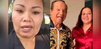 Hija de Melcochita enfurece y lo deja por los suelos tras enterarse que el cómico sería padre a sus 90 años: "Que se amarre bien los..." Hija de Melcochita enfurece y lo deja por los suelos tras enterarse que el cómico sería padre a sus 90 años: "Que se amarre bien los..."