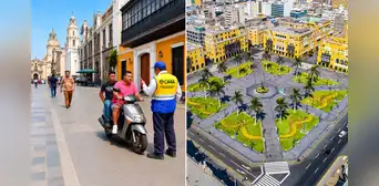 Municipalidad de Lima advierte multa por circular con vehículos en zonas peatonales en el Centro Histórico de Lima Municipalidad de Lima advierte multa por circular con vehículos en zonas peatonales en el Centro Histórico de Lima