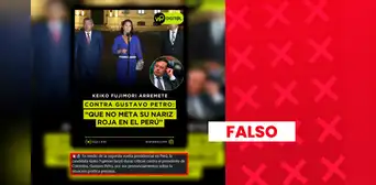 Keiko Fujimori sí cuestionó las declaraciones de Gustavo Petro sobre Perú, pero fue en 2023, no durante la segunda vuelta de 2026