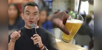 Presidente de Ecuador anuncia baja del 20% en el precio de la cerveza durante el Mundial de Fútbol 2026 Presidente de Ecuador anuncia baja del 20% en el precio de la cerveza durante el Mundial de Fútbol 2026