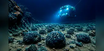 Las rocas a 4 km bajo el Pacífico que esconden más de 20.000 millones de toneladas de un tesoro submarino único en la Tierra Las rocas a 4 km bajo el Pacífico que esconden más de 20.000 millones de toneladas de un tesoro submarino único en la Tierra