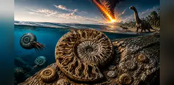Los animales marinos que se extinguieron junto a los dinosaurios y aún reconstruyen la historia de la Tierra con sus fósiles Los animales marinos que se extinguieron junto a los dinosaurios y aún reconstruyen la historia de la Tierra con sus fósiles