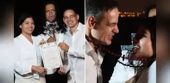 Mark Vito se casa con Leslie Echevarría en boda ancestral tras un año de relación: "Nuestro amor ha ido creciendo" Mark Vito se casa con Leslie Echevarría en boda ancestral tras un año de relación: "Nuestro amor ha ido creciendo"
