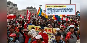 Marcha ‘La toma de Lima’: Municipalidad oficializa desvíos y restricciones vehiculares en el Centro Histórico por movilizaciones Marcha ‘La toma de Lima’: Municipalidad oficializa desvíos y restricciones vehiculares en el Centro Histórico por movilizaciones