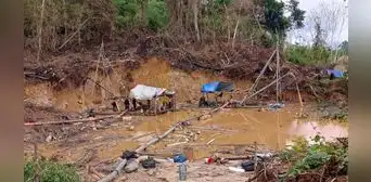 Golpe a la minería ilegal: destruyen maquinaria valorizada en más de S/ 14 millones Golpe a la minería ilegal: destruyen maquinaria valorizada en más de S/ 14 millones