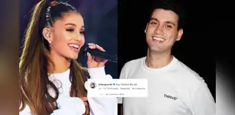 Ariana Grande causa revuelo con peculiar pedido al hijo de Alfredo Benavides en redes: "¿Me prestas esto, por favor?"