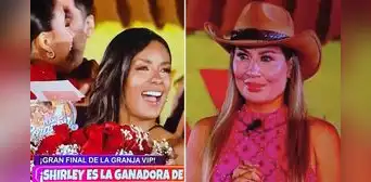 Shirley Arica gana la gran final de 'La Granja VIP Perú' y se lleva premio de S/100.000 tras vencer a Pamela López Shirley Arica gana la gran final de 'La Granja VIP Perú' y se lleva premio de S/100.000 tras vencer a Pamela López
