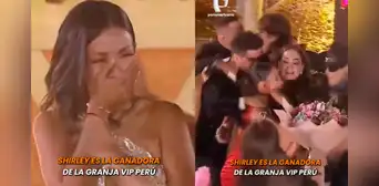 ¡Absoluta ganadora! Shirley Arica se llevó los S/100.000 de ‘La granja VIP Perú’ tras derrotar a Pamela López en infartante final ¡Absoluta ganadora! Shirley Arica se llevó los S/100.000 de ‘La granja VIP Perú’ tras derrotar a Pamela López en infartante final