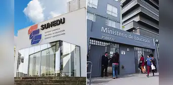 Sunedu presenta acción de amparo contra el Minedu ante intento de remoción de superintendente en funciones Sunedu presenta acción de amparo contra el Minedu ante intento de remoción de superintendente en funciones