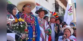 Roberto Sánchez llega a Cusco, recorre provincias altas y exige reconteo total de votos