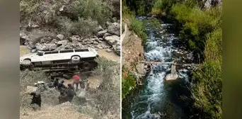 Custer con 25 pasajeros cae al río Chancay en la zona altoandina de la provincia de Huaral Custer con 25 pasajeros cae al río Chancay en la zona altoandina de la provincia de Huaral