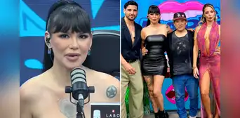 Angie Jibaja es presentada como conductora de pódcast y promete revelar secretos de su vida: “Voy a atreverme a decirlas”