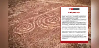 Ministerio de Cultura condena destrucción total del geoglifo prehispánico Triple Espiral y advierte acciones penales contra responsables Ministerio de Cultura condena destrucción total del geoglifo prehispánico Triple Espiral y advierte acciones penales contra responsables