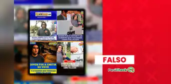 Joven elector no fue registrado como fallecido ni se le impidió votar en Surco