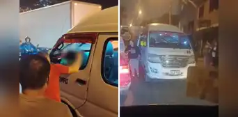 Atacan combi en plena ruta en Chorrillos: chofer y dos personas resultaron heridas Atacan combi en plena ruta en Chorrillos: chofer y dos personas resultaron heridas