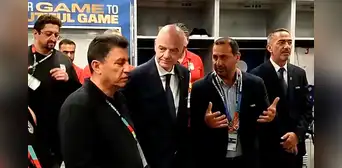 DT de Irán confrontó a Gianni Infantino en los vestuarios: "Somos la selección más oprimida del Mundial 2026" DT de Irán confrontó a Gianni Infantino en los vestuarios: "Somos la selección más oprimida del Mundial 2026"