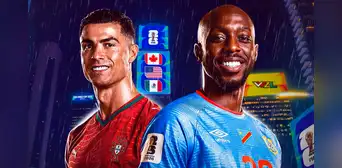 Partido Portugal vs RD Congo EN VIVO Mundial 2026 HOY con Cristiano Ronaldo