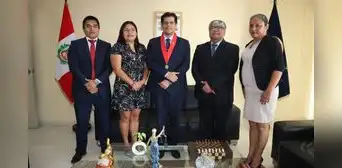 Secretario de la FENASIPOJ coordina Plan de Trabajo con el Presidente de la Corte de Piura