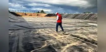 Obra de S/57 millones podría colapsar y afectar suministro de agua potable para miles de vecinos en San Martín Obra de S/57 millones podría colapsar y afectar suministro de agua potable para miles de vecinos en San Martín