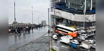 Congestión vehicular tras cierre de accesos al Centro Histórico de Lima por restricción de la MML: buses varados y pasajeros caminando Congestión vehicular tras cierre de accesos al Centro Histórico de Lima por restricción de la MML: buses varados y pasajeros caminando