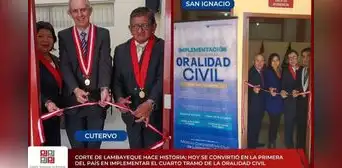 Corte de Lambayeque es la primera del país en implementar el cuarto tramo de la Oralidad Civil