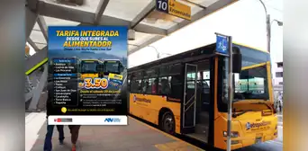ATU aplica tarifa integrada de S/3.50 en alimentadores de Lima Norte y Sur desde este 20 de junio ATU aplica tarifa integrada de S/3.50 en alimentadores de Lima Norte y Sur desde este 20 de junio