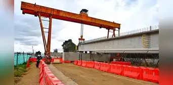 Colombia construye impresionante puente de más de 500 metros que será clave del primer tren eléctrico regional del país Colombia construye impresionante puente de más de 500 metros que será clave del primer tren eléctrico regional del país