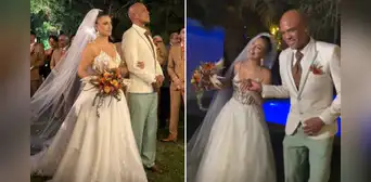 Querido actor de ‘Al fondo hay sitio’, Alejandro Villagómez, celebra su matrimonio con la artista Joseline Lavaud en una íntima ceremonia