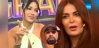 Shirley Arica le confiesa EN VIVO a Laura Spoya que su expareja Brian Rullan la invitó a México: "Le dije 'mándame un pasaje'"