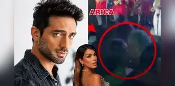 Pablo Heredia reacciona en vivo tras imágenes de Shirley Arica con su exnovio Ivo Ezeta: "¿El beso que se dan es mejor que el mío?"