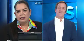 Alcalde Francis Allison pasa incómodo momento tras frío comentario de Milagros Leiva en TV: "Creció sin papá, hay que decirlo"