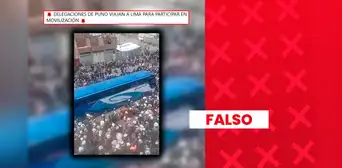 Este viral no muestra el reciente traslado de puneños a Lima para marchar por el supuesto “fraude electoral” en las EG 2026: clip original data de 2023 y fue sacado de contexto Este viral no muestra el reciente traslado de puneños a Lima para marchar por el supuesto “fraude electoral” en las EG 2026: clip original data de 2023 y fue sacado de contexto