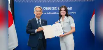 Peruana es elegida embajadora mundial de K-food y difundirá comida coreana en América Latina Peruana es elegida embajadora mundial de K-food y difundirá comida coreana en América Latina