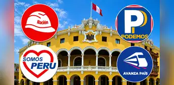 Ahora Nación, Somos Perú, Podemos Perú y 5 partidos más subsanaron observaciones para disputar la alcaldía de Lima