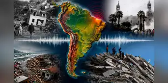 El terremoto más fuerte de cada país de Sudamérica en los últimos 100 años: solo 3 naciones no superaron la magnitud 6 El terremoto más fuerte de cada país de Sudamérica en los últimos 100 años: solo 3 naciones no superaron la magnitud 6