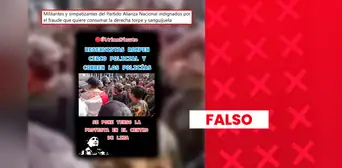 Reservistas sí se enfrentaron a la PNP en el Centro de Lima, pero no en una marcha vinculada a las EG 2026: video corresponde a la ‘Toma de Lima’ de 2023 Reservistas sí se enfrentaron a la PNP en el Centro de Lima, pero no en una marcha vinculada a las EG 2026: video corresponde a la ‘Toma de Lima’ de 2023