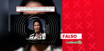 No, Keiko Fujimori no coordinó con diplomáticos y EEUU el envío de actas fraudulentas No, Keiko Fujimori no coordinó con diplomáticos y EEUU el envío de actas fraudulentas
