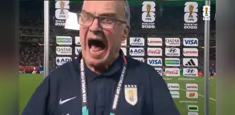 Marcelo Bielsa perdió los papeles y empezó a gritar en plena entrevista tras eliminación de Uruguay del Mundial 2026: "¡Dale de una vez!" Marcelo Bielsa perdió los papeles y empezó a gritar en plena entrevista tras eliminación de Uruguay del Mundial 2026: "¡Dale de una vez!"
