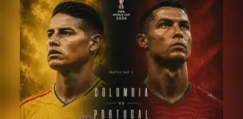 ¿A qué hora juega Colombia vs Portugal EN VIVO, con Cristiano Ronaldo, el partido del Mundial 2026? ¿A qué hora juega Colombia vs Portugal EN VIVO, con Cristiano Ronaldo, el partido del Mundial 2026?