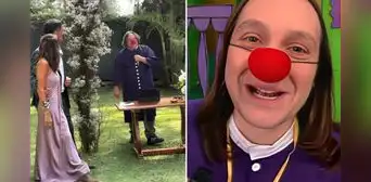 Actor Gonzalo Torres sorprende al aparecer como Gonzalete en boda y casar a una pareja: "El curita finalmente casó" Actor Gonzalo Torres sorprende al aparecer como Gonzalete en boda y casar a una pareja: "El curita finalmente casó"