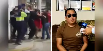 Agresión policial: invidente denuncia que agente lo golpeó tras chocarlo por error mientras caminaba Agresión policial: invidente denuncia que agente lo golpeó tras chocarlo por error mientras caminaba