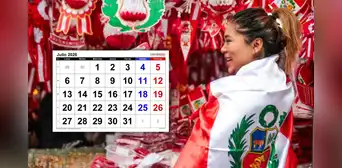 Feriados de julio 2026 en Perú: conoce las fechas oficiales y quiénes tendrán cinco días de descanso Feriados de julio 2026 en Perú: conoce las fechas oficiales y quiénes tendrán cinco días de descanso
