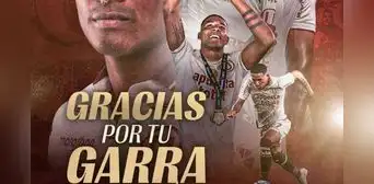 Universitario confirmó la salida de José Carabalí a poco del inicio del Torneo Clausura 2026: "Gracias por tu garra" Universitario confirmó la salida de José Carabalí a poco del inicio del Torneo Clausura 2026: "Gracias por tu garra"