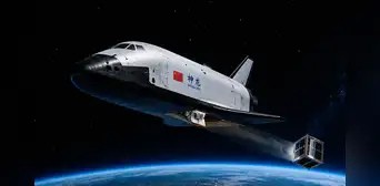 La nave espacial ‘Shenlong’, el vehículo ultrasecreto que China utiliza para liberar objetos no identificados sobre la Tierra