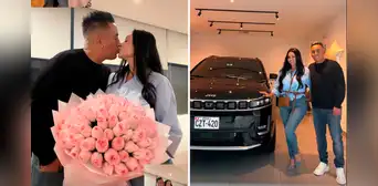 Christian Cueva enloquece por Pamela Franco y le habría regalado lujosa camioneta por su cumpleaños 38: “Gracias por todo”