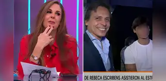 Esposo e hijo de Rebeca Escribens aparecen por primera vez en televisión y hacen llorar a la conductora con emotivo mensaje: "Soy muy celosa" Esposo e hijo de Rebeca Escribens aparecen por primera vez en televisión y hacen llorar a la conductora con emotivo mensaje: "Soy muy celosa"