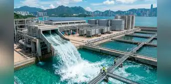 Hong Kong transforma el agua de mar en potable en solo 2 horas: una planta desalinizadora que abastecerá a 137.000 hogares Hong Kong transforma el agua de mar en potable en solo 2 horas: una planta desalinizadora que abastecerá a 137.000 hogares