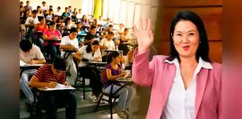 Beneficiarios de Beca Bicentenario piden a Keiko Fujimori respaldo al financiamiento del programa: “No es un regalo, es una inversión”