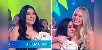 Tula Rodríguez deja en shock al revelar su verdadera edad en su cumpleaños: así reaccionó Laura Huarcayo Tula Rodríguez deja en shock al revelar su verdadera edad en su cumpleaños: así reaccionó Laura Huarcayo